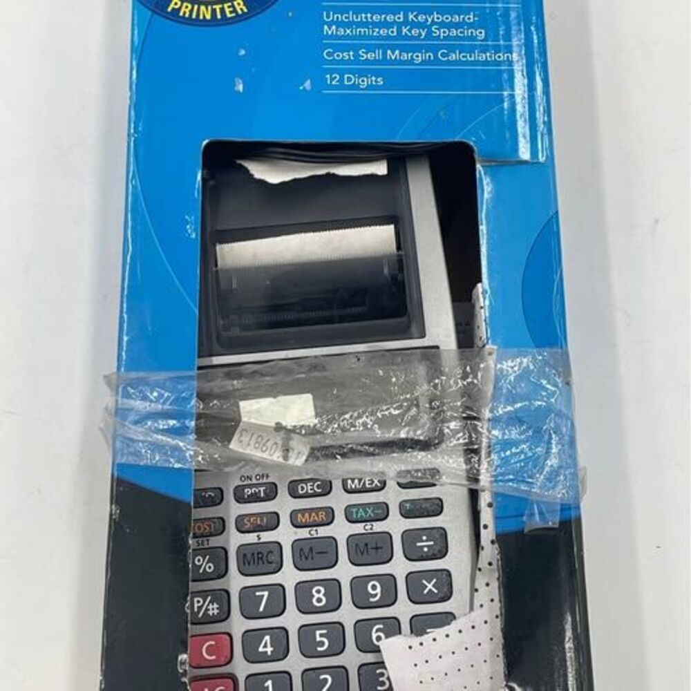 Casio printing calculator